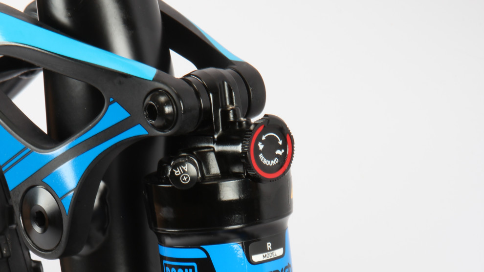 <p>While it's great to see a Monarch shock on a bike in this price bracket, the Stance would really benefit from a firmer platform mode to spruce up the pedalling efficiency.</p>